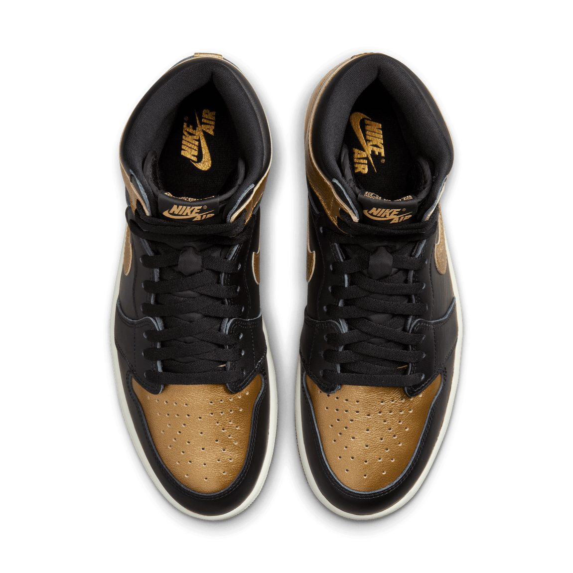 Jordan retro 1 high og black gold sales