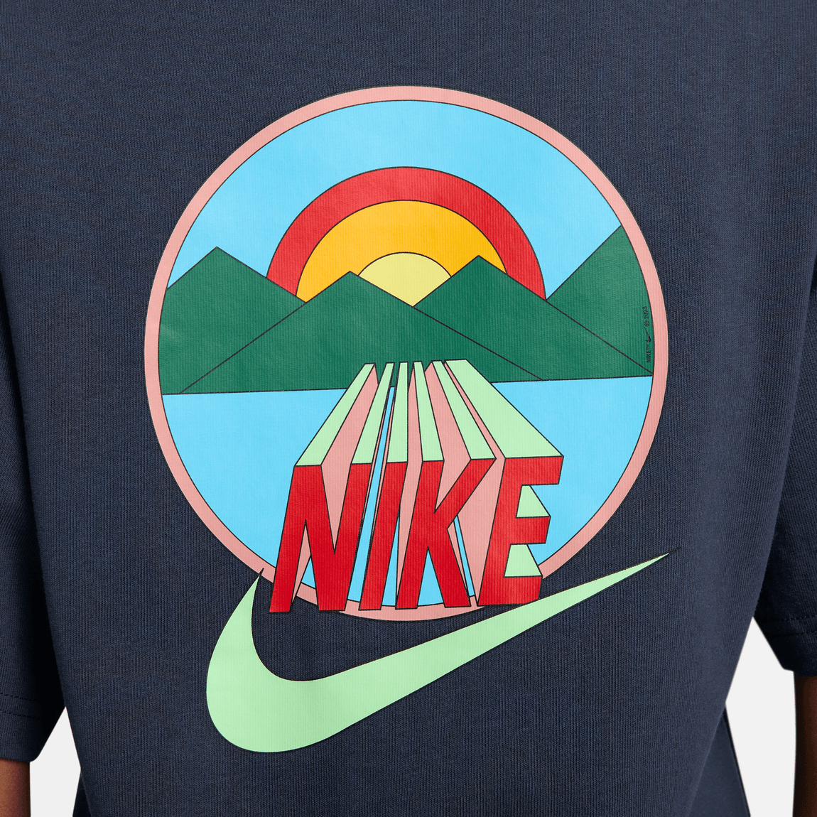 Nike Sunset Tee (Obsidian) - Nike Sunset Tee (Obsidian) - 