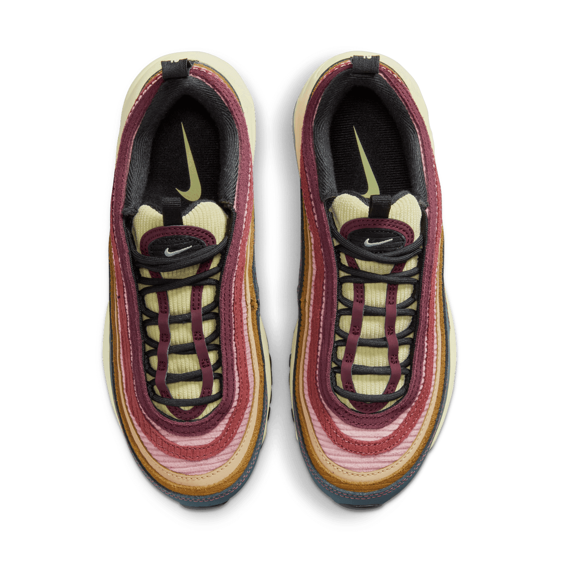 Women's Air Max 97 (Deep Jungle/White-Bronzine-Sesame) - Women's Air Max 97 (Deep Jungle/White-Bronzine-Sesame) - 