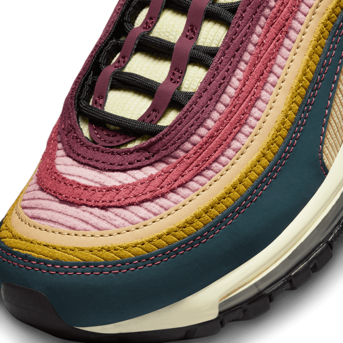 Women's Air Max 97 (Deep Jungle/White-Bronzine-Sesame) - Women's Air Max 97 (Deep Jungle/White-Bronzine-Sesame) - 