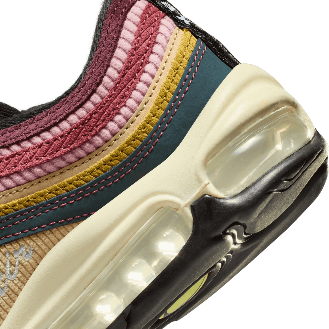 Women's Air Max 97 (Deep Jungle/White-Bronzine-Sesame) - Women's Air Max 97 (Deep Jungle/White-Bronzine-Sesame) - 