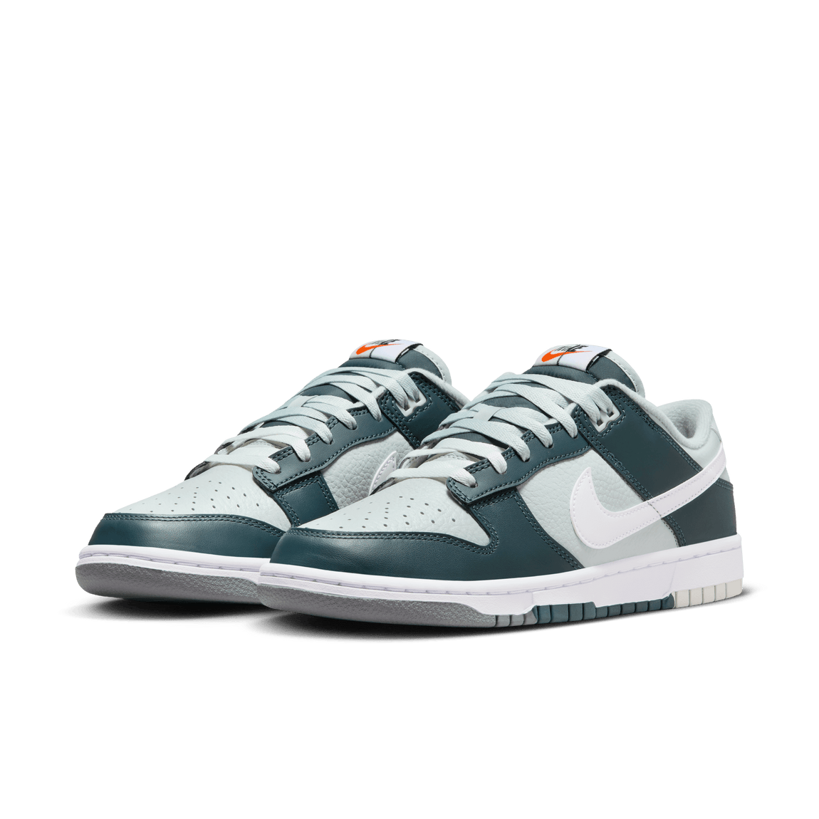 Nike Dunk Low Retro Premium (Deep Jungle/White-Light Silver) - Nike Dunk Low Retro Premium (Deep Jungle/White-Light Silver) - 