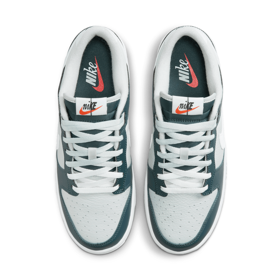 Nike Dunk Low Retro Premium (Deep Jungle/White-Light Silver) - Nike Dunk Low Retro Premium (Deep Jungle/White-Light Silver) - 