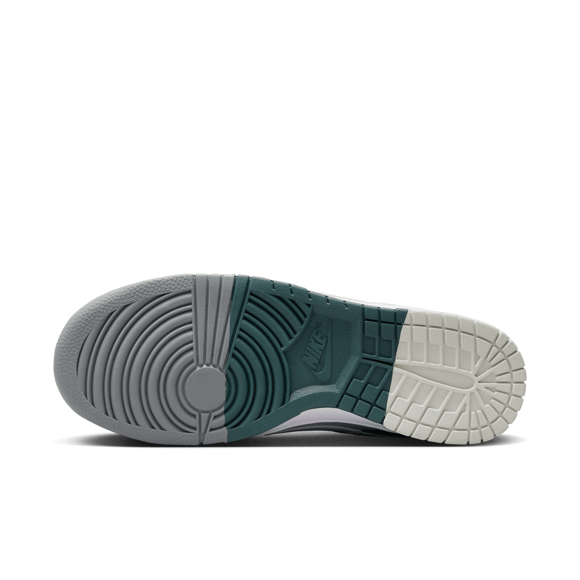 Nike Dunk Low Retro Premium (Deep Jungle/White-Light Silver) - Nike Dunk Low Retro Premium (Deep Jungle/White-Light Silver) - 