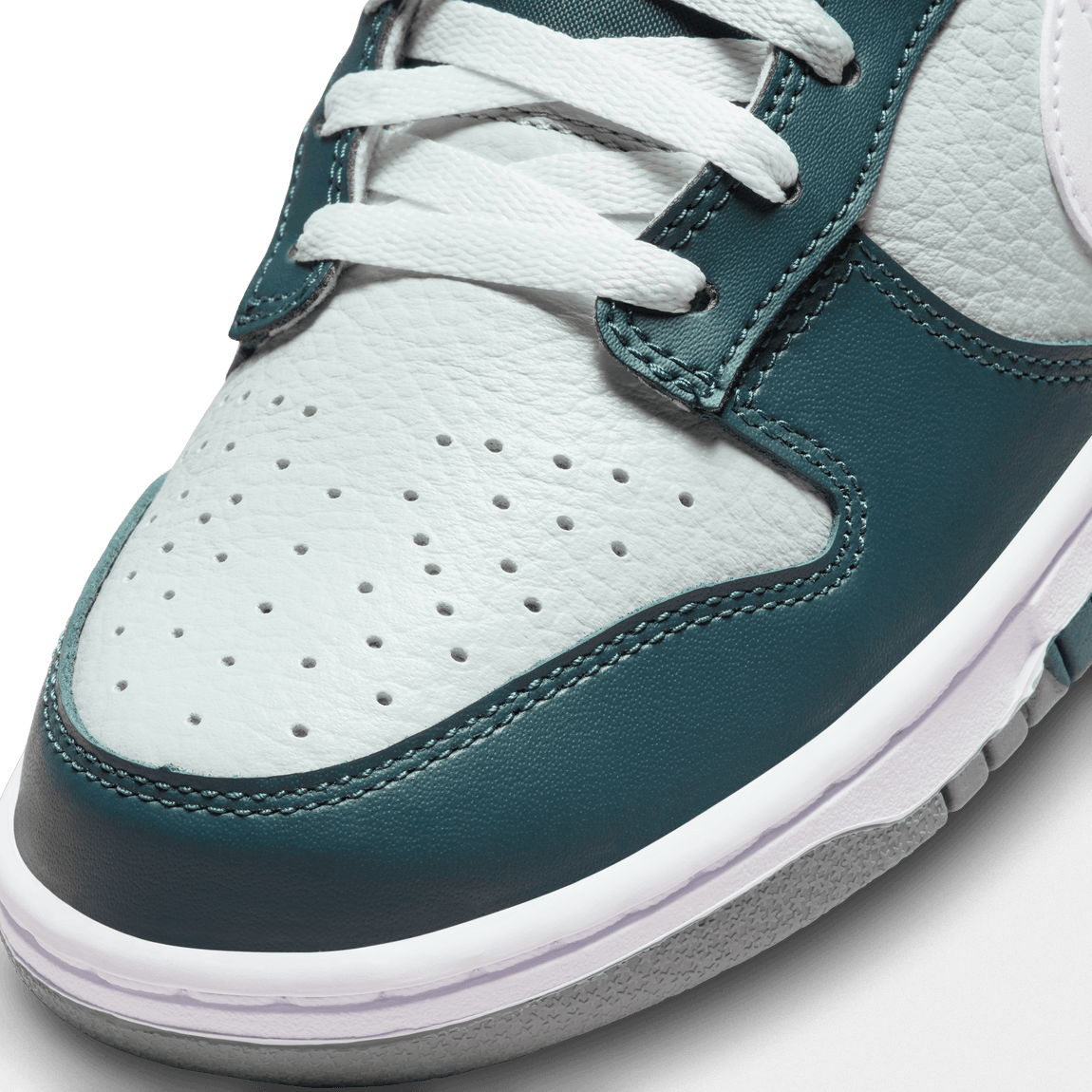 Nike Dunk Low Retro Premium (Deep Jungle/White-Light Silver) - Nike Dunk Low Retro Premium (Deep Jungle/White-Light Silver) - 