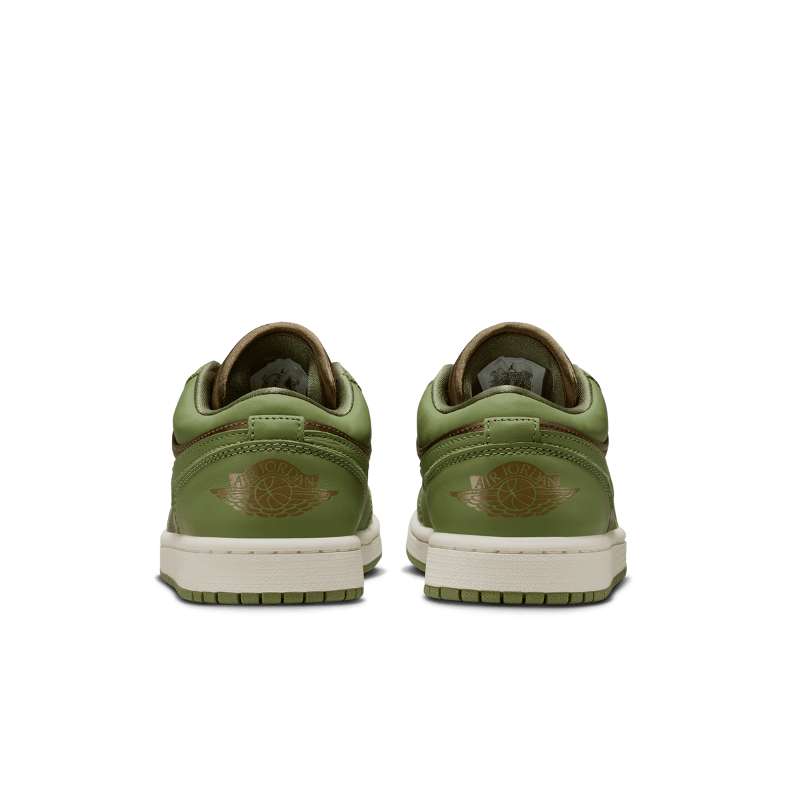 Women's Air Jordan 1 Low SE ( Brown Kelp / Sky J Light Olive / Sail ) - Women's Air Jordan 1 Low SE ( Brown Kelp / Sky J Light Olive / Sail ) - 