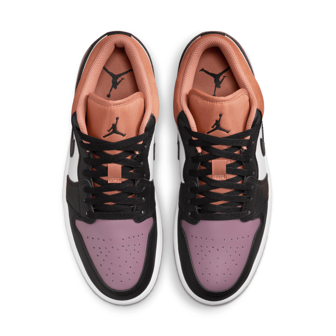 Air Jordan 1 Low SE (White/Black-Sky J Orange-Sky J Mauve) - Air Jordan 1 Low SE (White/Black-Sky J Orange-Sky J Mauve) - 