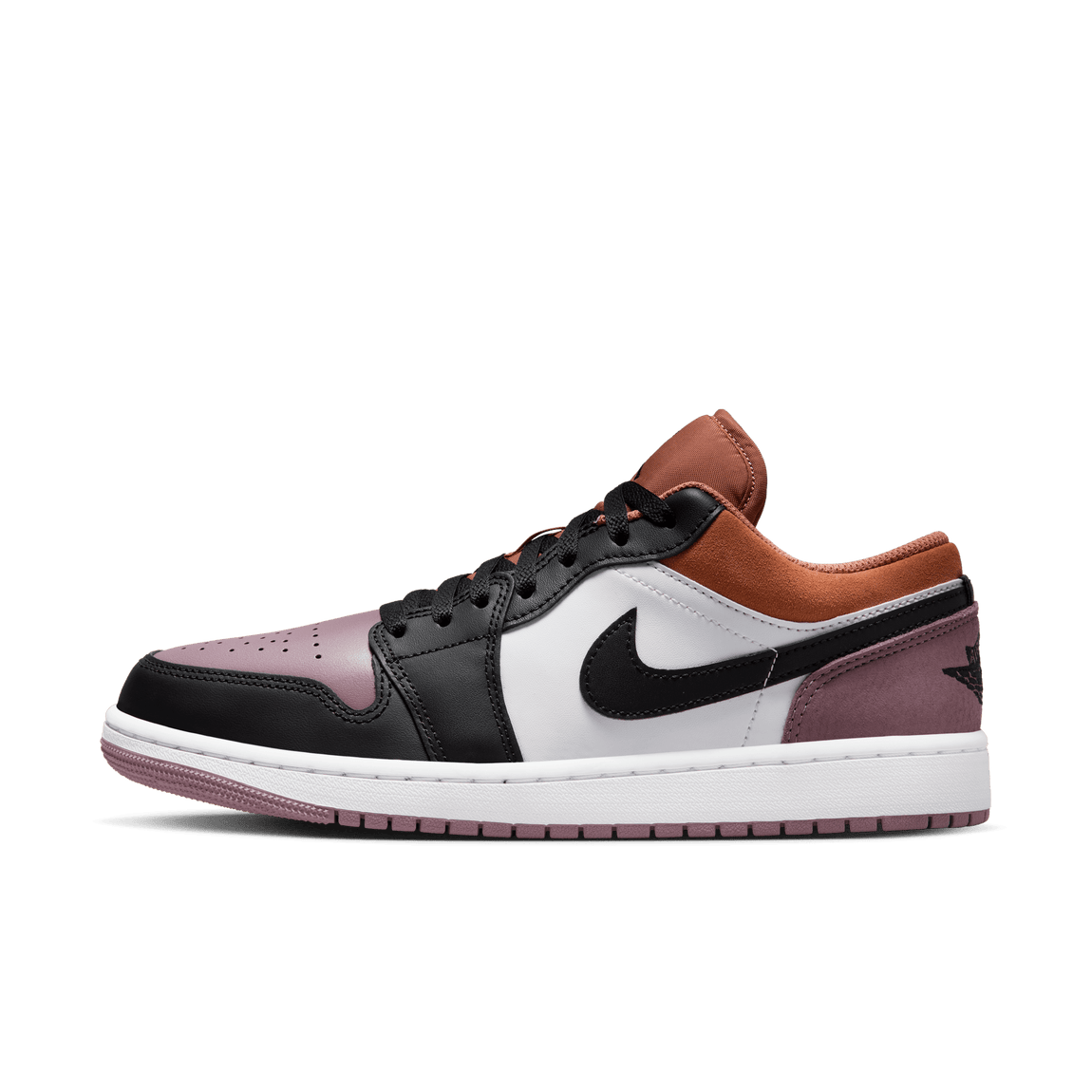 Air Jordan 1 Low SE (White/Black-Sky J Orange-Sky J Mauve) - Air Jordan 1 Low SE (White/Black-Sky J Orange-Sky J Mauve) - 