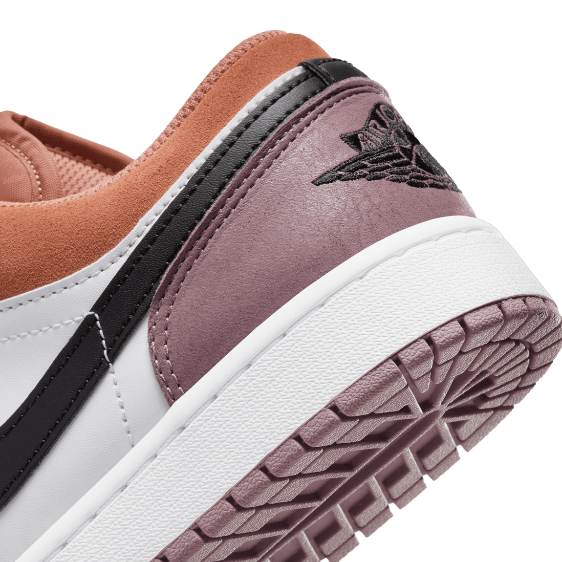 Air Jordan 1 Low SE (White/Black-Sky J Orange-Sky J Mauve) - Air Jordan 1 Low SE (White/Black-Sky J Orange-Sky J Mauve) - 