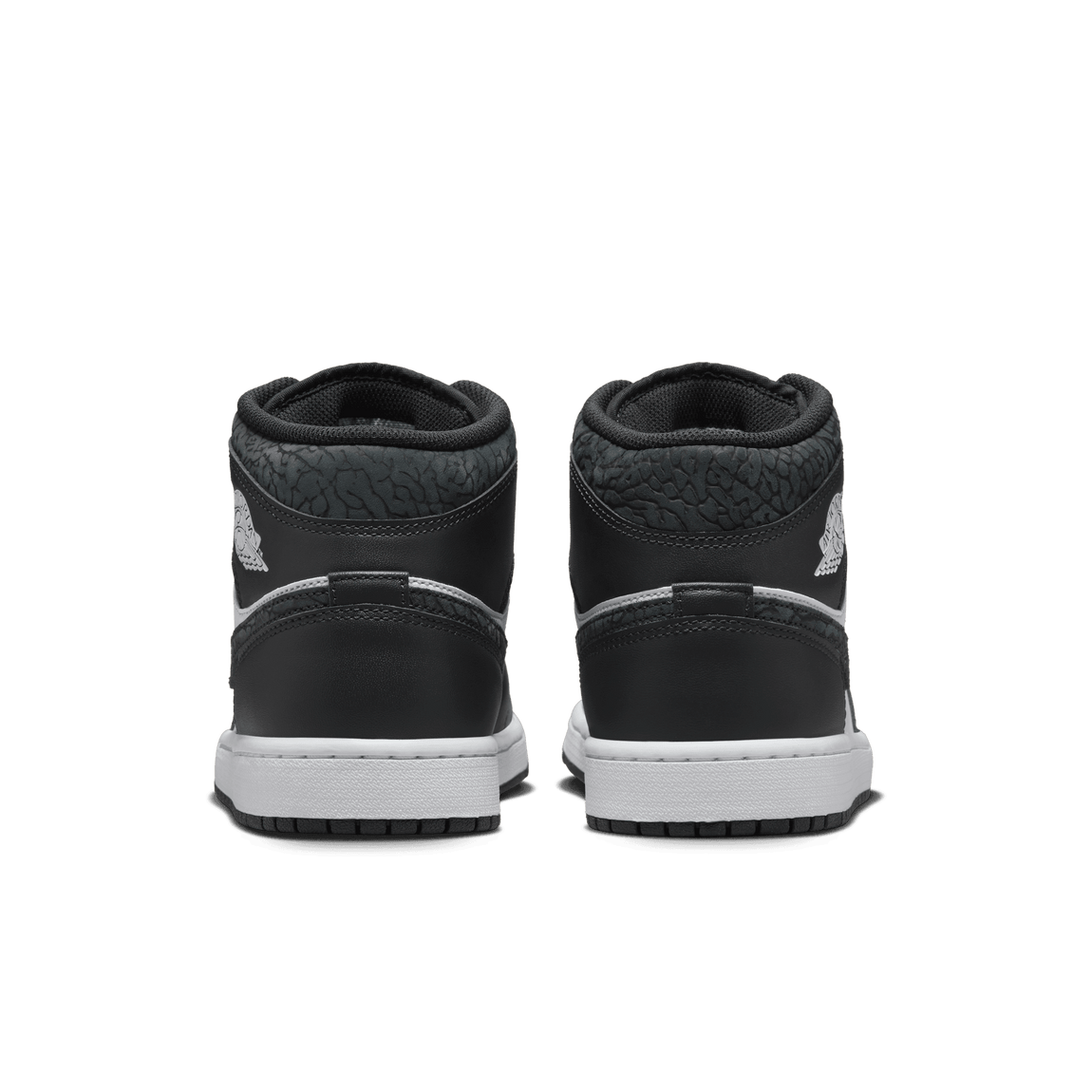 Air Jordan 1 Mid SE (Off Noir/Black-White-Black) - Air Jordan 1 Mid SE (Off Noir/Black-White-Black) - 