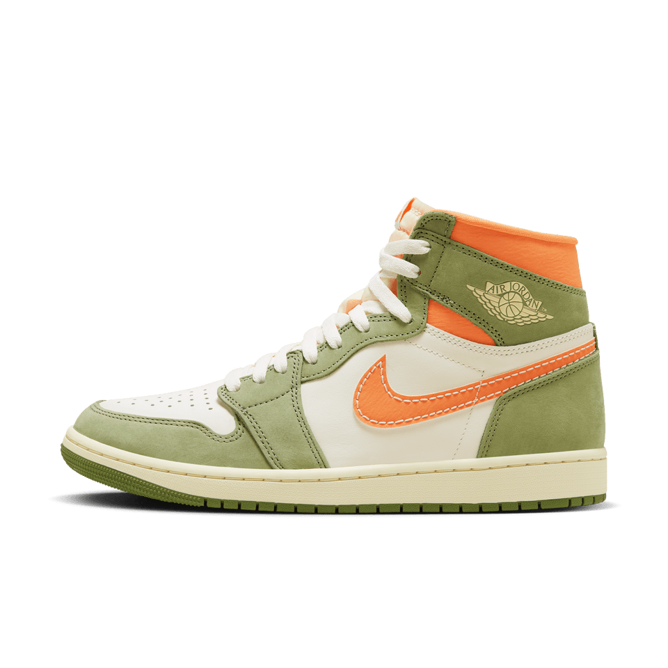 Air Jordan 1 Retro HI OG Craft (Celadon/Sky J Light Olive-Bright Mandarin) - Jordan