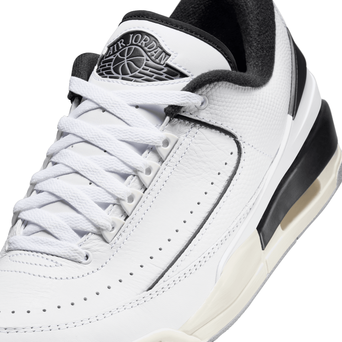 Air Jordan 2 3 White Black White Black Sail Cement