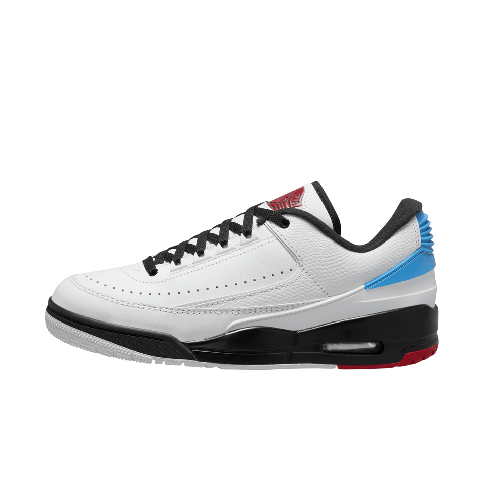 Air Jordan 2/3 (White/Varsity Red-Black-University Blue) - Men