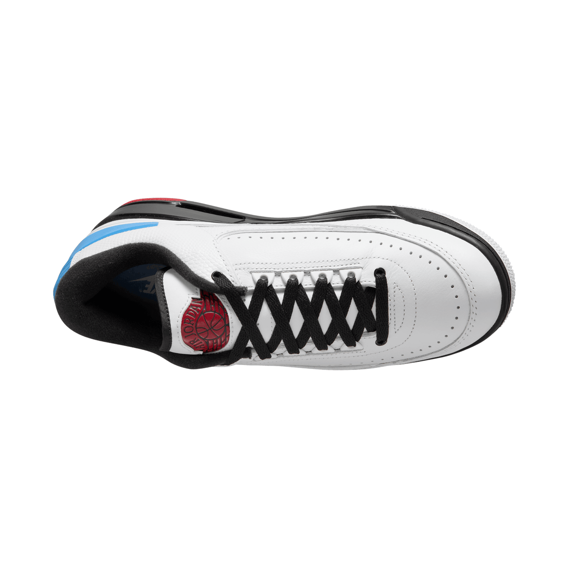 Air Jordan 2/3 (White/Varsity Red-Black-University Blue) - Air Jordan 2/3 (White/Varsity Red-Black-University Blue) - 