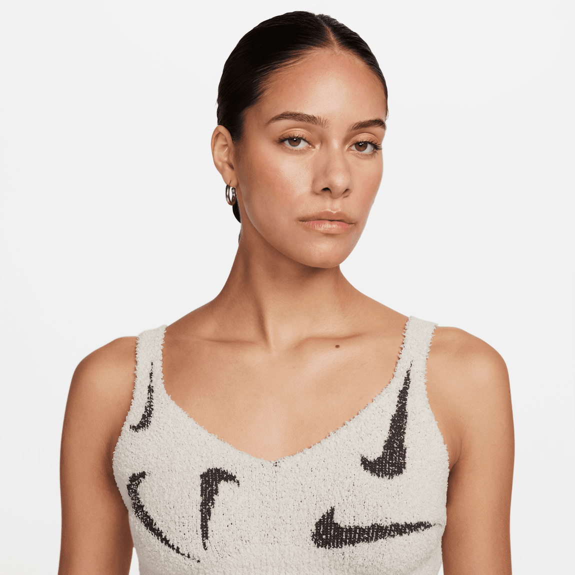 Women's Nike Sportswear Cozy Knit Bra (Light Orewood Brown/Medium Ash) - Women's Nike Sportswear Cozy Knit Bra (Light Orewood Brown/Medium Ash) - 