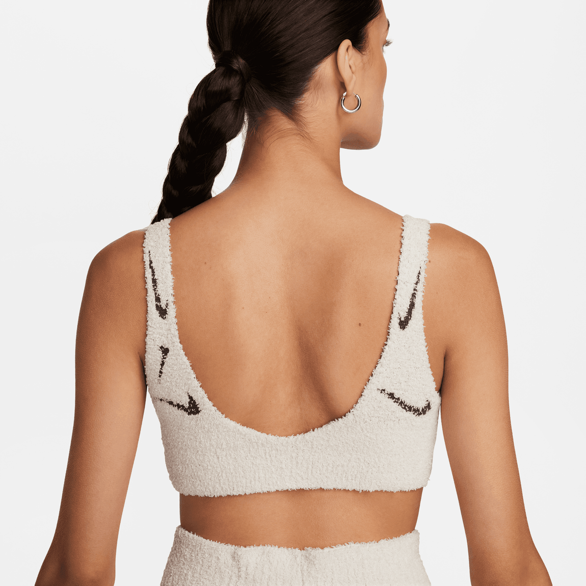 Women's Nike Sportswear Cozy Knit Bra (Light Orewood Brown/Medium Ash) - Women's Nike Sportswear Cozy Knit Bra (Light Orewood Brown/Medium Ash) - 