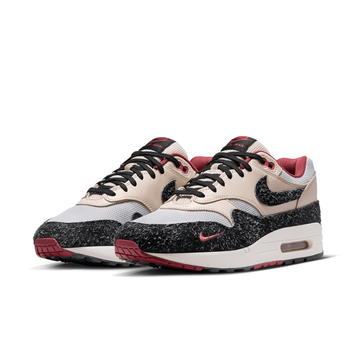 Nike Air Max 1 PRM (Pearl White/Black-Vast Grey-Cedar) - Nike Air Max 1 PRM (Pearl White/Black-Vast Grey-Cedar) - 