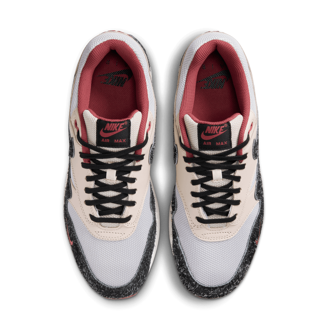 Nike Air Max 1 PRM (Pearl White/Black-Vast Grey-Cedar) - Nike Air Max 1 PRM (Pearl White/Black-Vast Grey-Cedar) - 