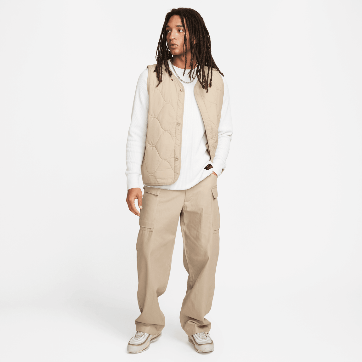 Nike Life Cargo Pants ( Khaki ) - Nike Life Cargo Pants ( Khaki ) - 