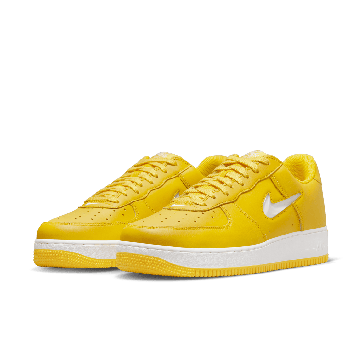 Nike Air Force 1 Low Retro (Speed Yellow/White-Speed Yellow) - Nike Air Force 1 Low Retro (Speed Yellow/White-Speed Yellow) - 