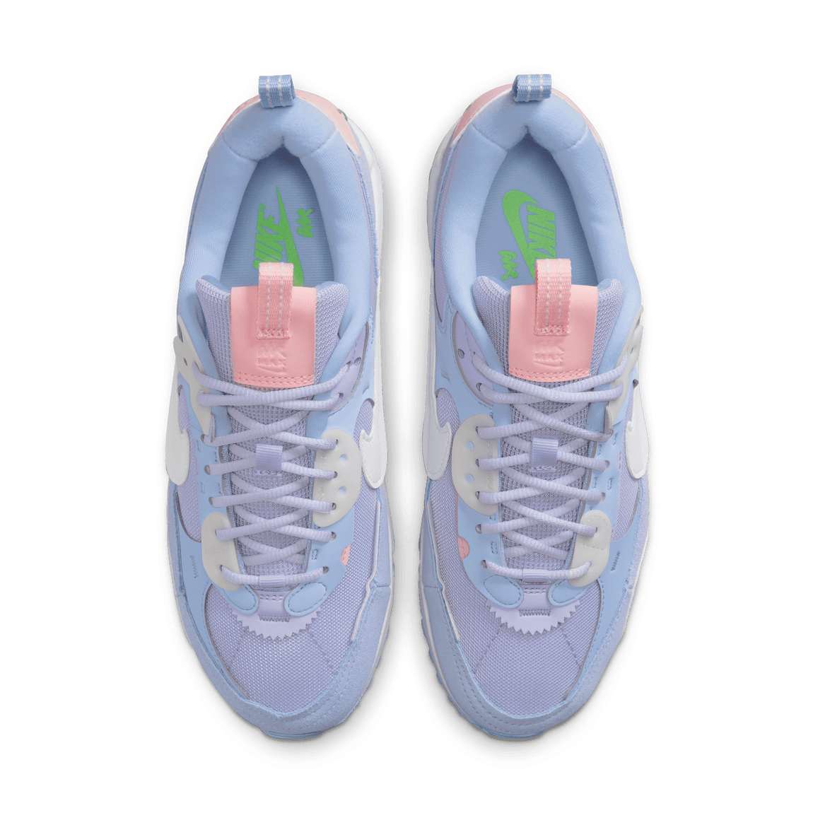 Women's Nike Air Max 90 Futura (Oxygen/Purple/White-Cobalt Bliss) - Women's Nike Air Max 90 Futura (Oxygen/Purple/White-Cobalt Bliss) - 
