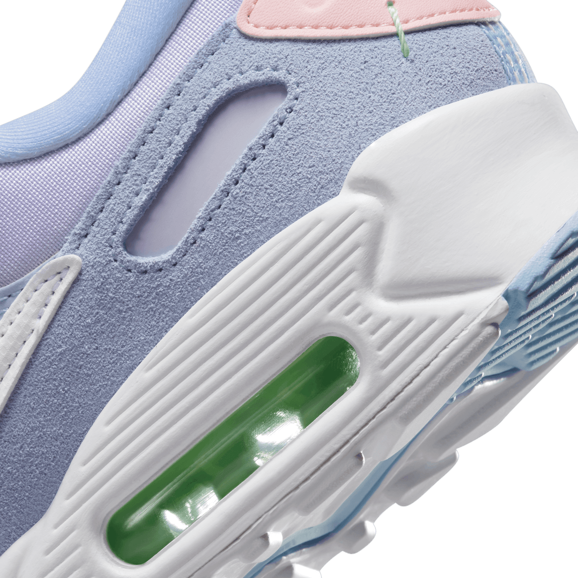 Women's Nike Air Max 90 Futura (Oxygen/Purple/White-Cobalt Bliss) - Women's Nike Air Max 90 Futura (Oxygen/Purple/White-Cobalt Bliss) - 