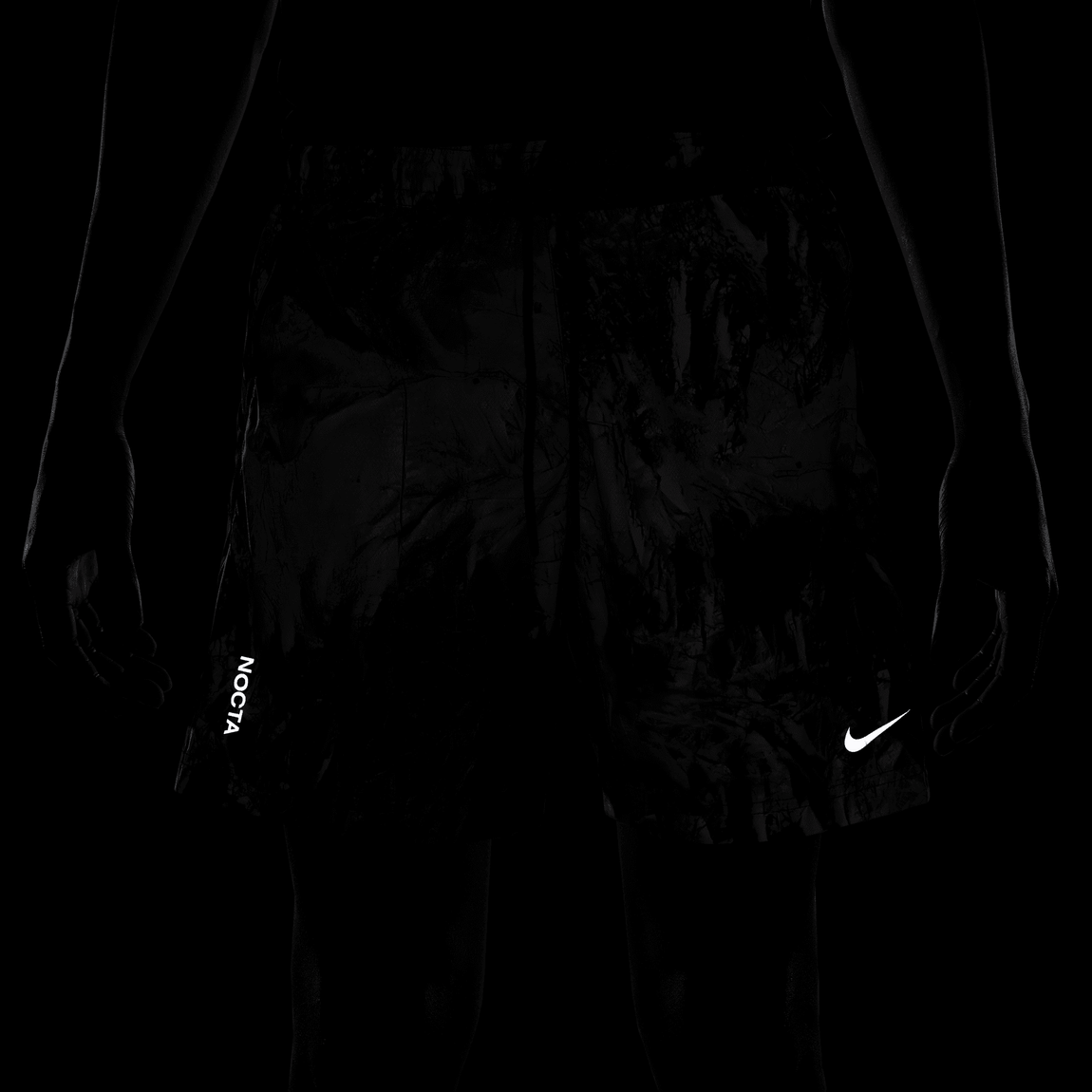 Nike NRG Nocta Run Shorts (Black/Multi-Color/Black) 10/5 - Nike NRG Nocta Run Shorts (Black/Multi-Color/Black) 10/5 - 