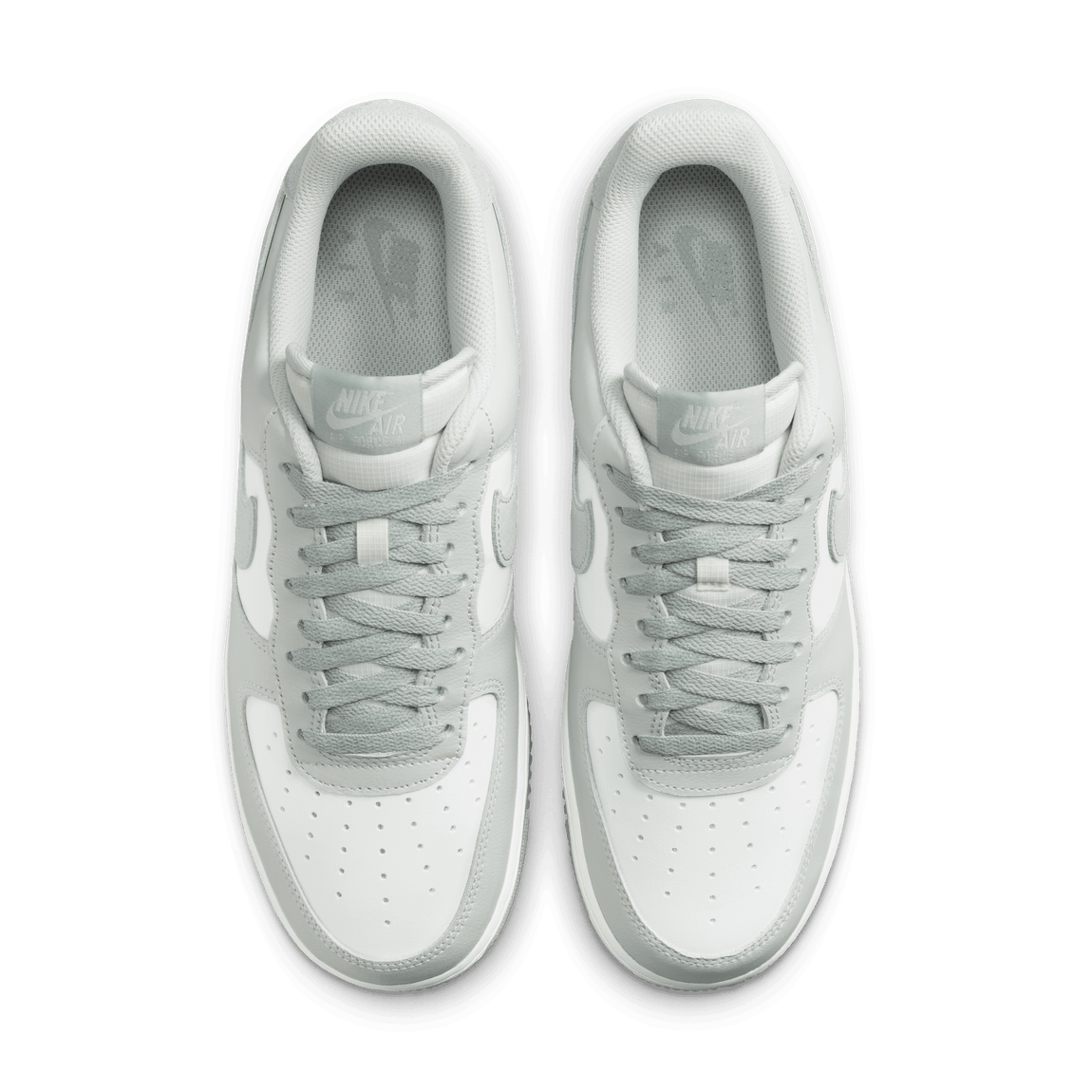 Nike Air Force 1 '07 LV8 (Light Silver/Light Pumice-Summit White) - Nike Air Force 1 '07 LV8 (Light Silver/Light Pumice-Summit White) - 