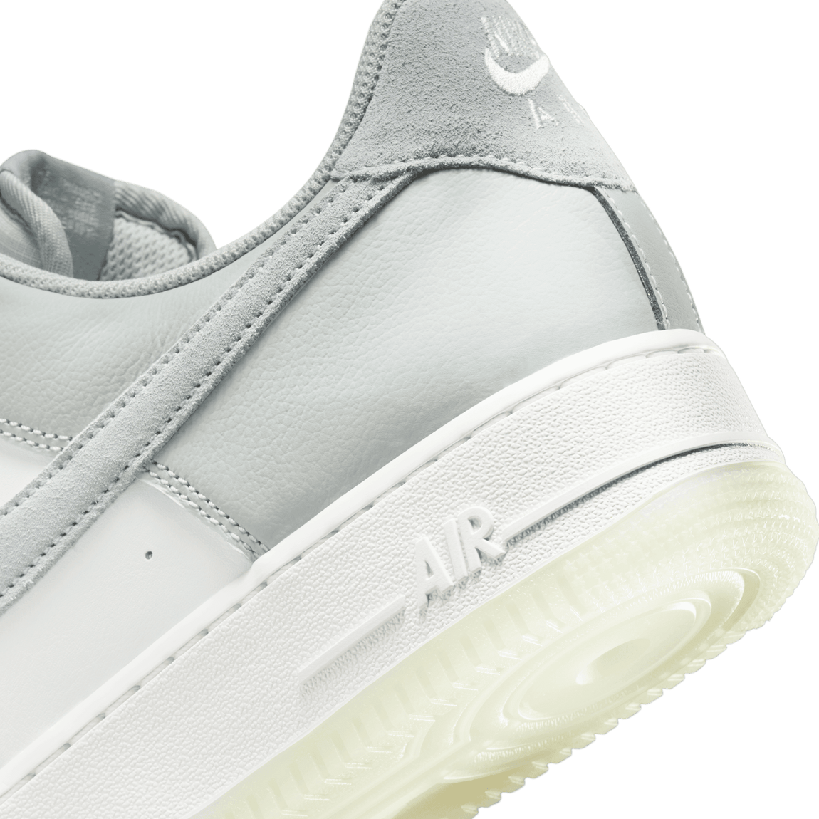 Nike Air Force 1 '07 LV8 (Light Silver/Light Pumice-Summit White) - Nike Air Force 1 '07 LV8 (Light Silver/Light Pumice-Summit White) - 
