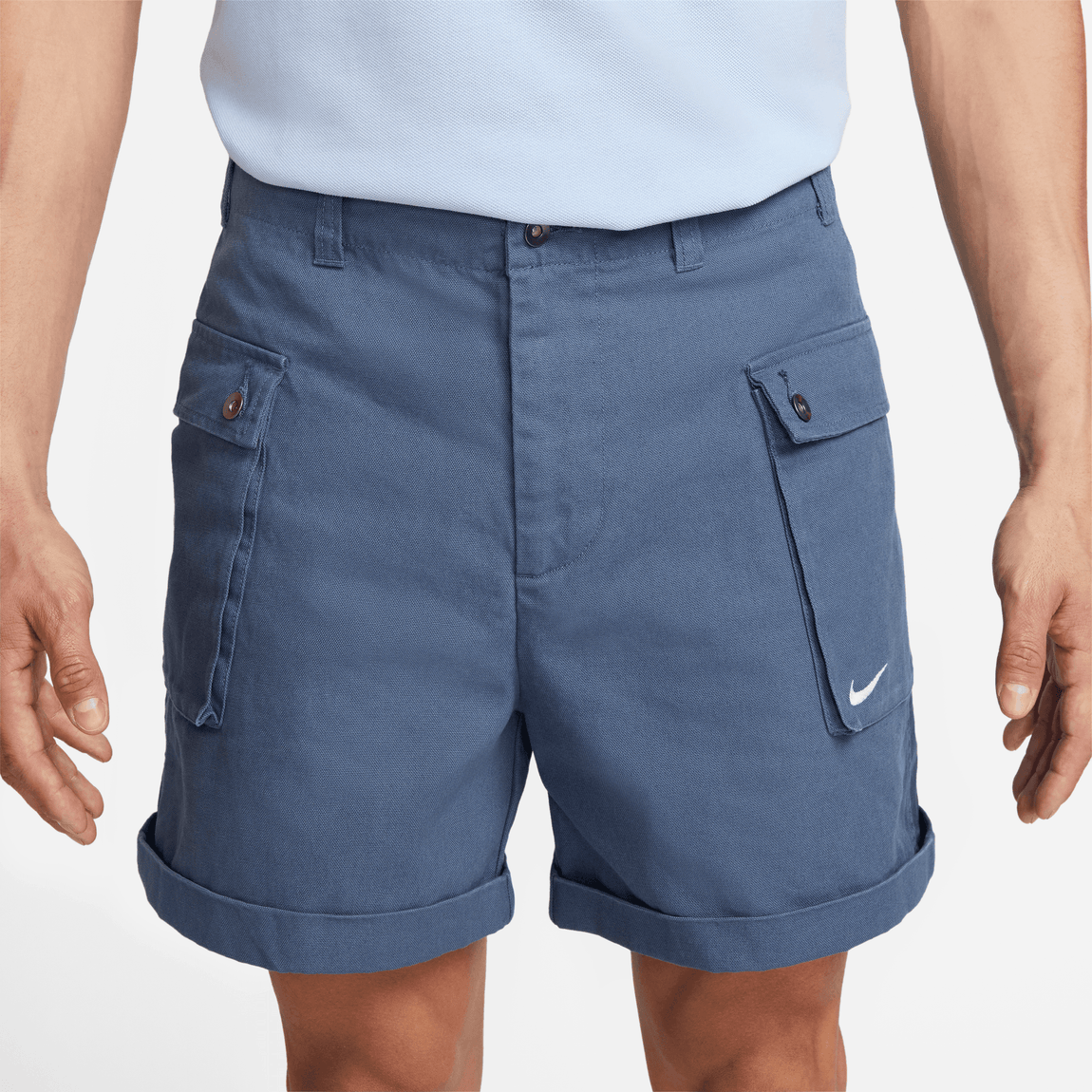 Nike Life Shorts (Diffused Blue/White) - Nike Life Shorts (Diffused Blue/White) - 