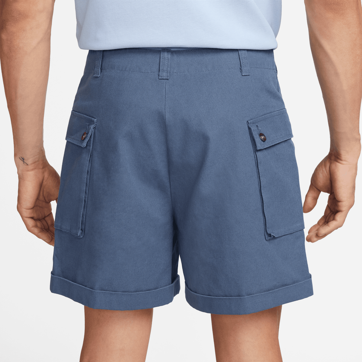 Nike Life Shorts (Diffused Blue/White) - Nike Life Shorts (Diffused Blue/White) - 