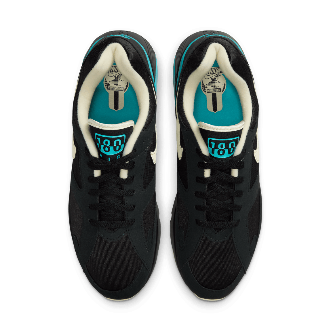 Nike Air 180 (Black/Alabaster-Dusty Cactus) - Nike Air 180 (Black/Alabaster-Dusty Cactus) - 
