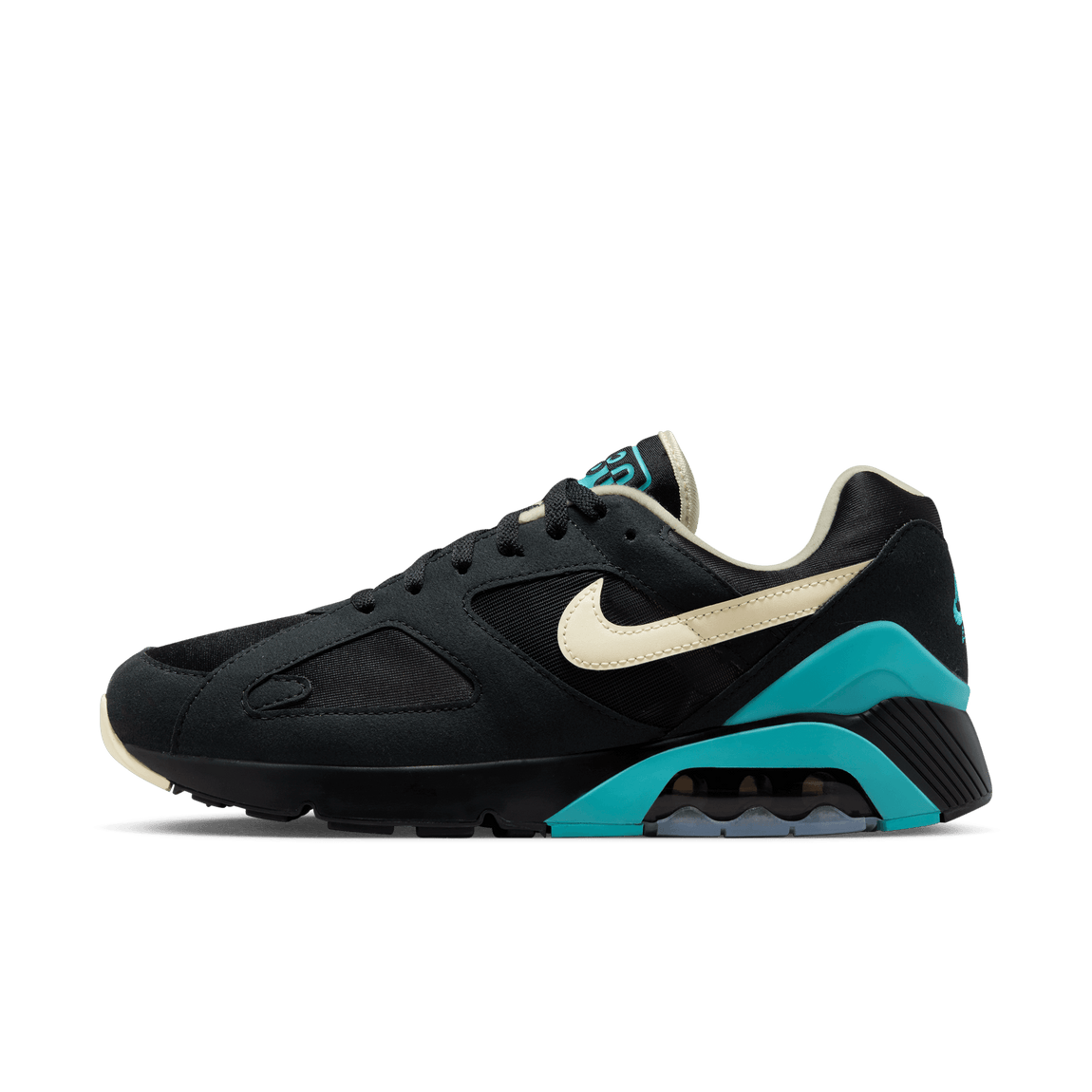 Nike Air 180 (Black/Alabaster-Dusty Cactus) - Nike Air 180 (Black/Alabaster-Dusty Cactus) - 