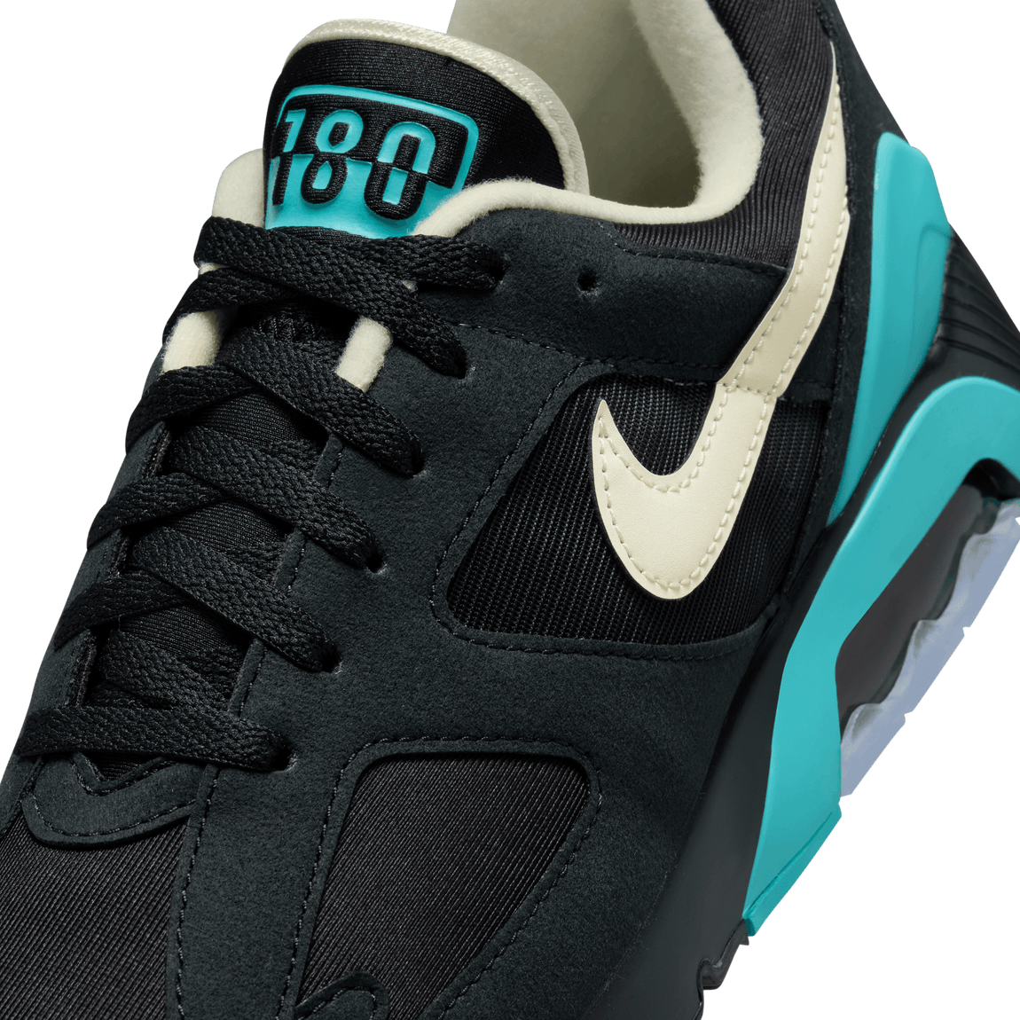 Nike Air 180 (Black/Alabaster-Dusty Cactus) - Nike Air 180 (Black/Alabaster-Dusty Cactus) - 
