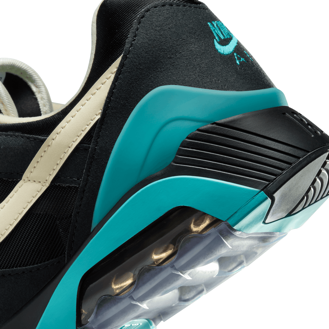 Nike Air 180 (Black/Alabaster-Dusty Cactus) - Nike Air 180 (Black/Alabaster-Dusty Cactus) - 