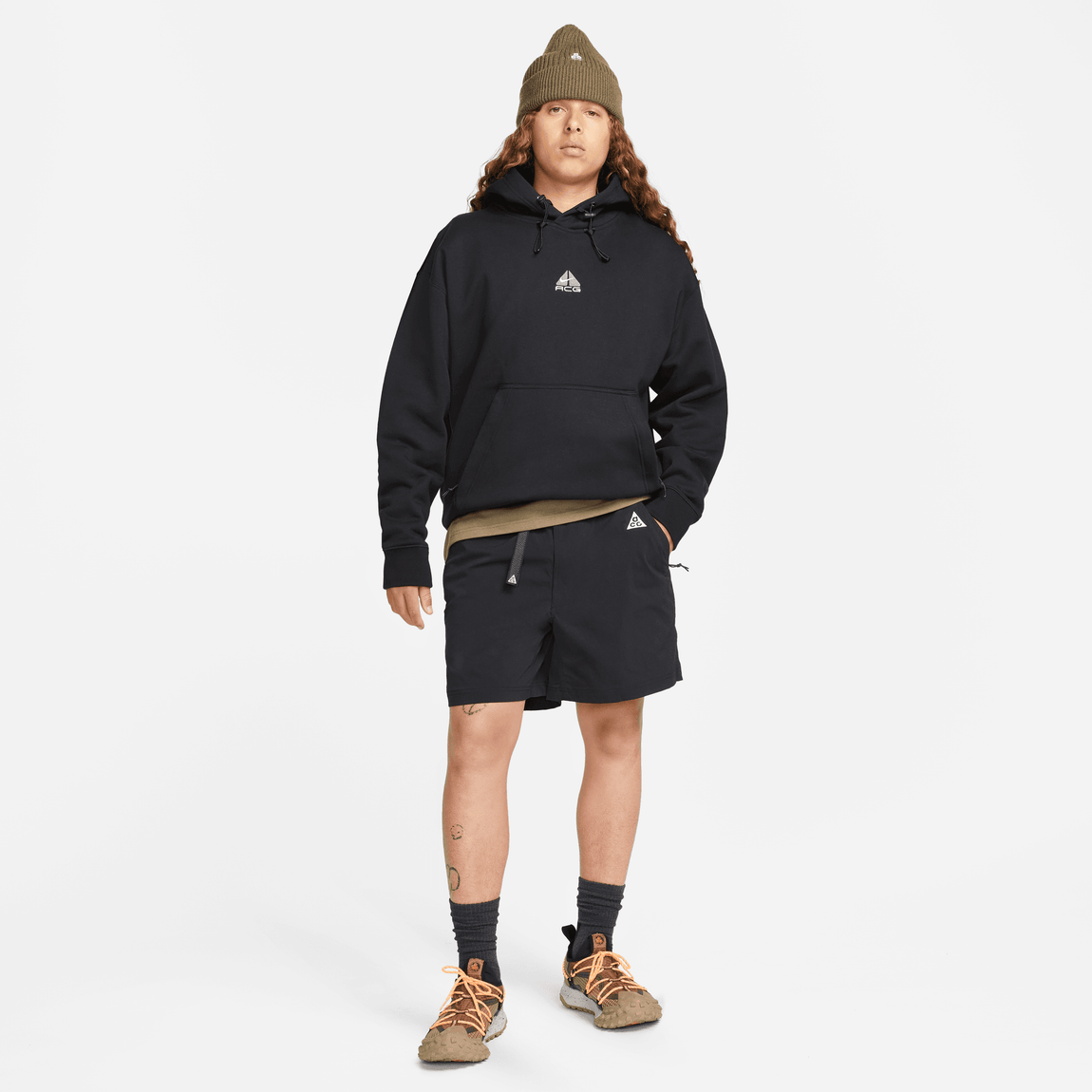 Nike ACG Hiking Shorts (Black/Anthracite/Summit White) - Nike ACG Hiking Shorts (Black/Anthracite/Summit White) - 