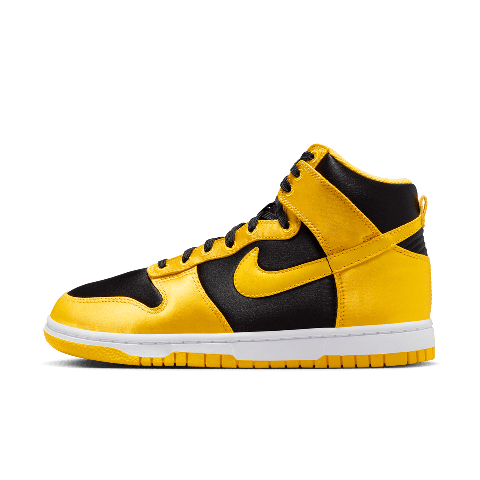 Women's Nike Dunk High (Black/Varsity Maize-White) - Frozen Sale (Jan 2025)