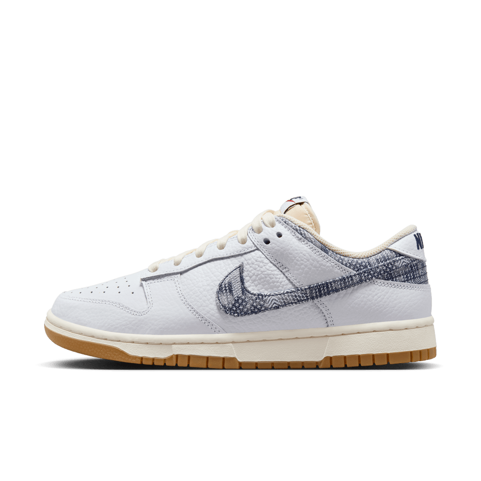 Nike Dunk Low ( White / Midnight Navy / Gym Red / Sail ) - nike