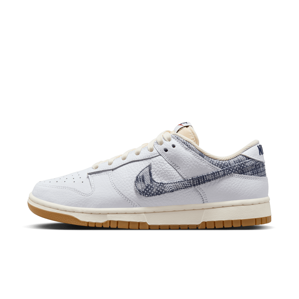 Nike Dunk Low ( White / Midnight Navy / Gym Red / Sail ) - Nike Dunk Low ( White / Midnight Navy / Gym Red / Sail ) - 