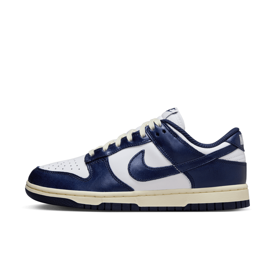 Women's Nike Dunk Low Premium (White/Midnight Navy-Coconut Milk) - Nike