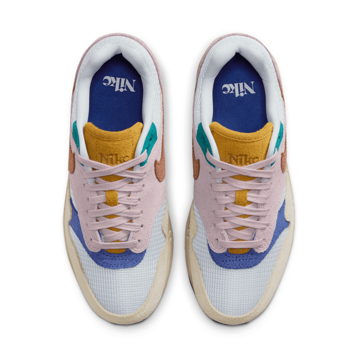 Womens Nike Air Max 1 '87 PRM (Grain / Rugged Orange / Plum Fog) - Womens Nike Air Max 1 '87 PRM (Grain / Rugged Orange / Plum Fog) - 