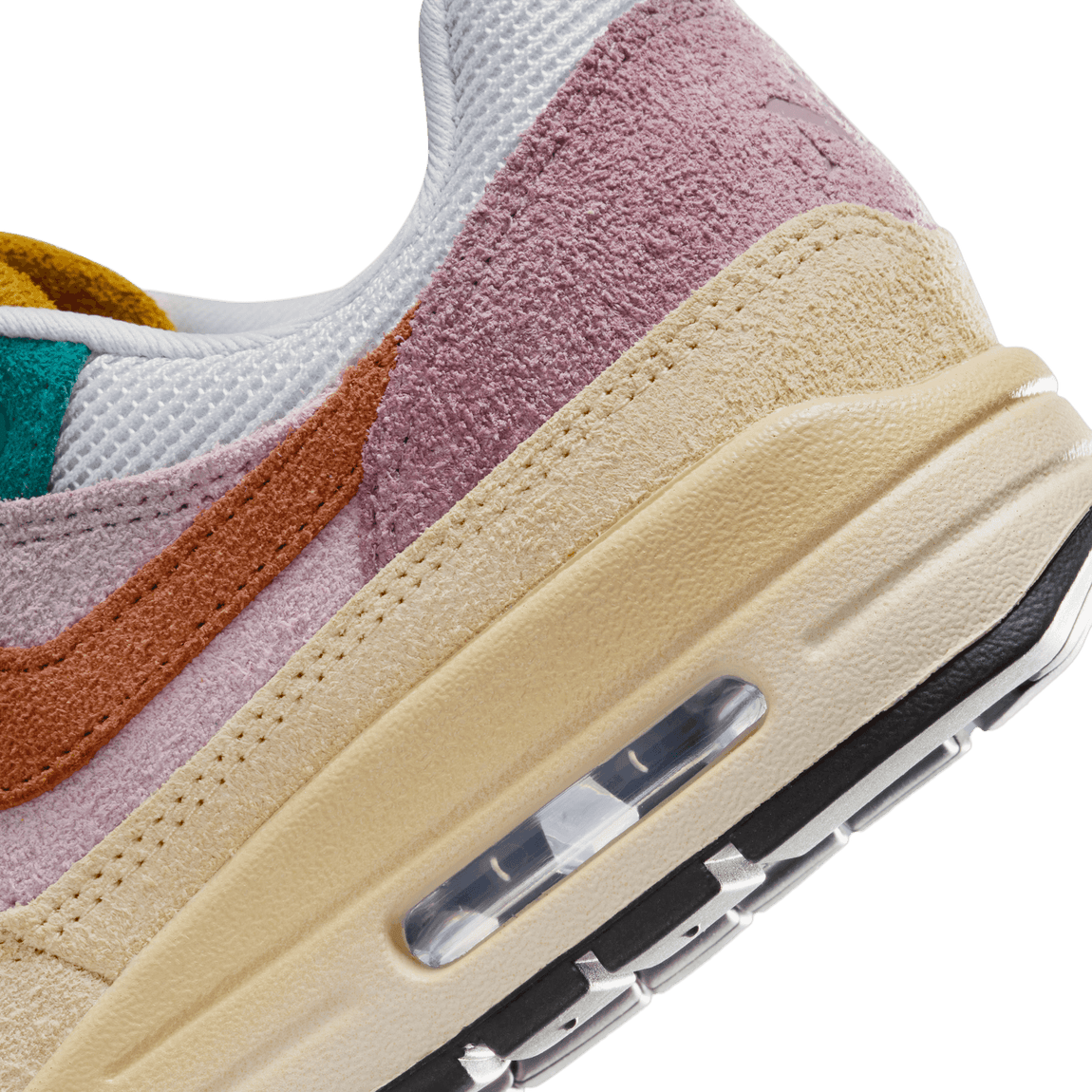Womens Nike Air Max 1 '87 PRM (Grain / Rugged Orange / Plum Fog) - Womens Nike Air Max 1 '87 PRM (Grain / Rugged Orange / Plum Fog) - 