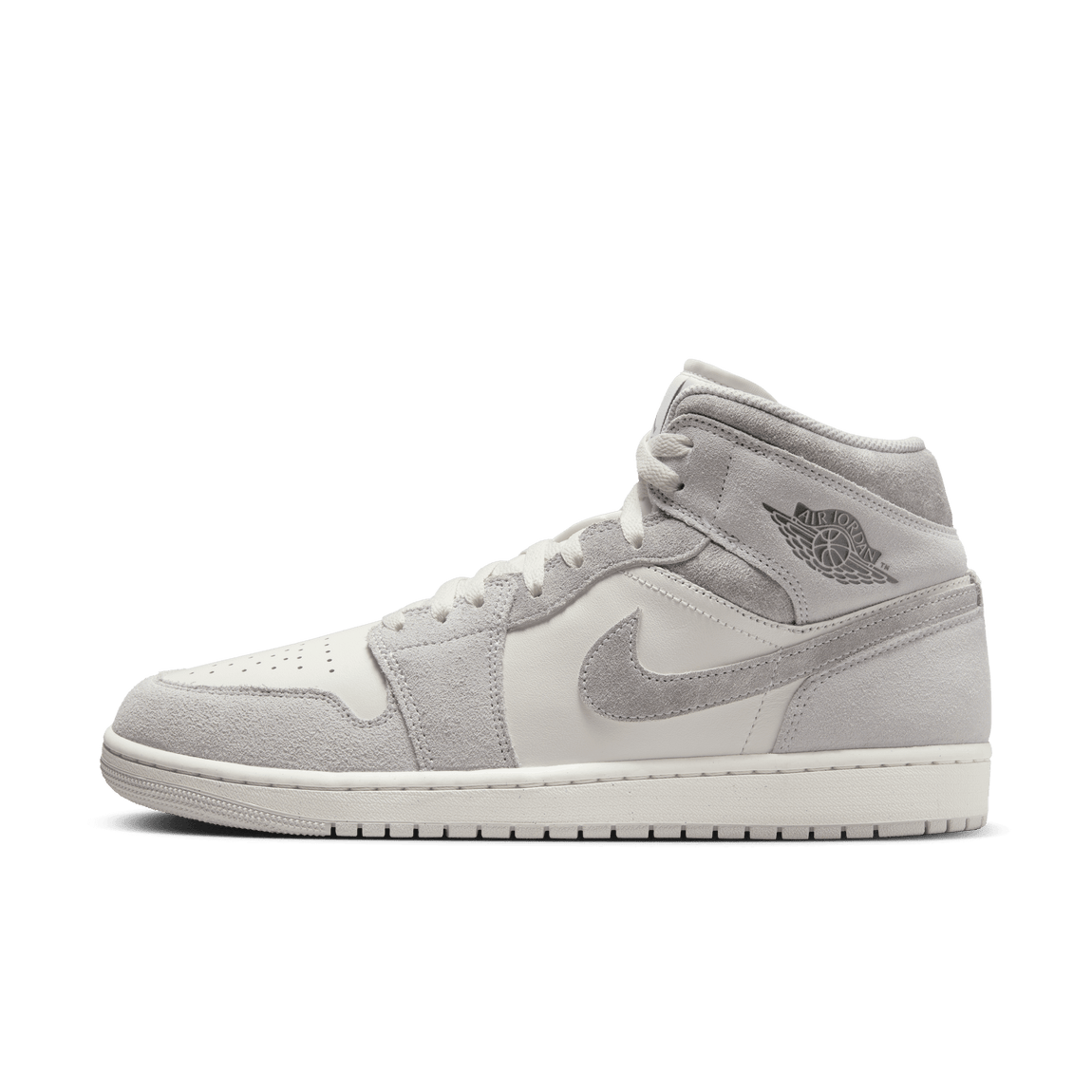 Air Jordan 1 Mid SE (Neutral Grey/Smoke Grey-Sail) - Air Jordan 1 Mid SE (Neutral Grey/Smoke Grey-Sail) - 