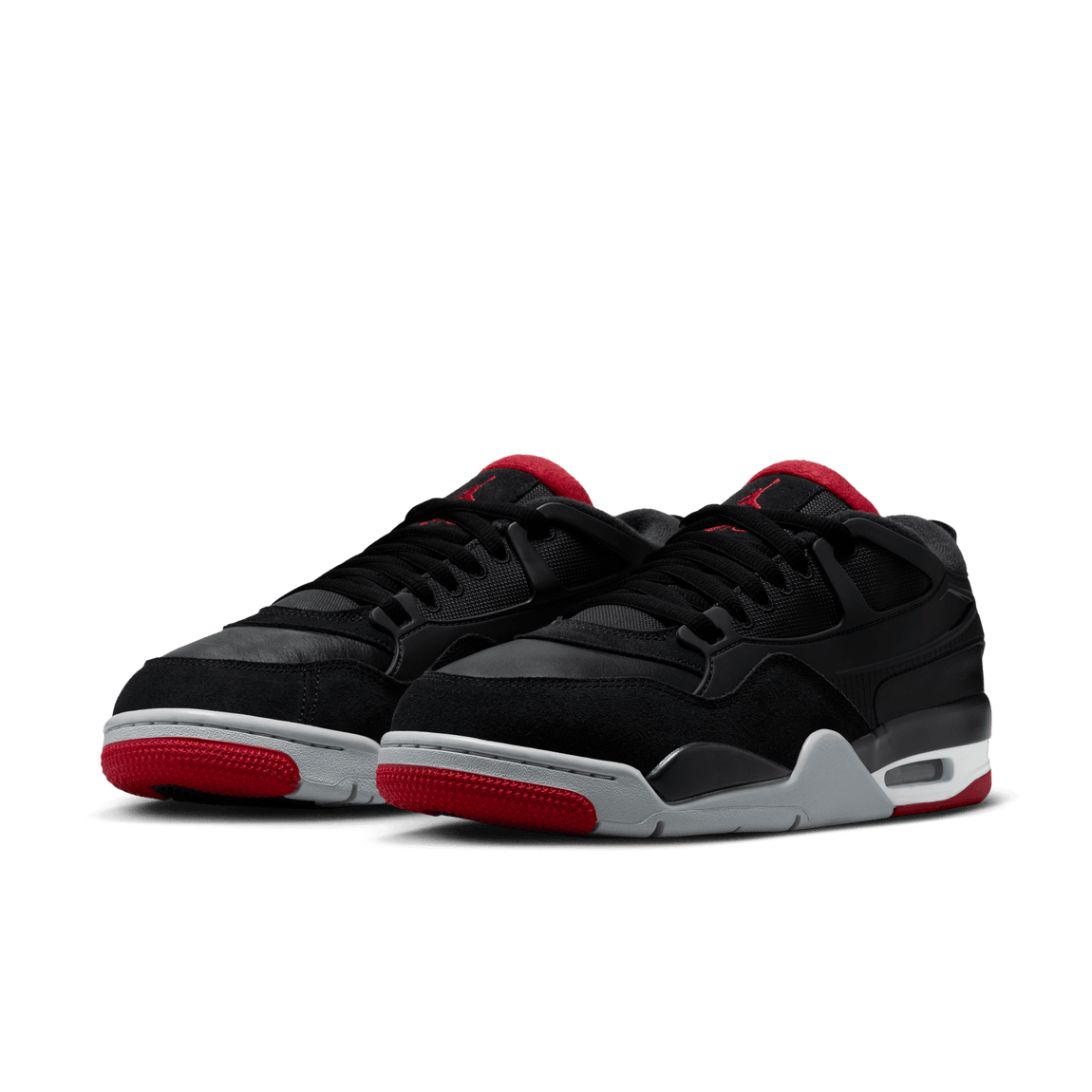 Air Jordan 4 RM (Black/Varsity Red-Wolf Grey-White) - Air Jordan 4 RM (Black/Varsity Red-Wolf Grey-White) - 