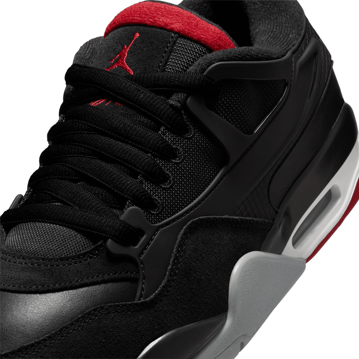 Air Jordan 4 RM (Black/Varsity Red-Wolf Grey-White) - Air Jordan 4 RM (Black/Varsity Red-Wolf Grey-White) - 