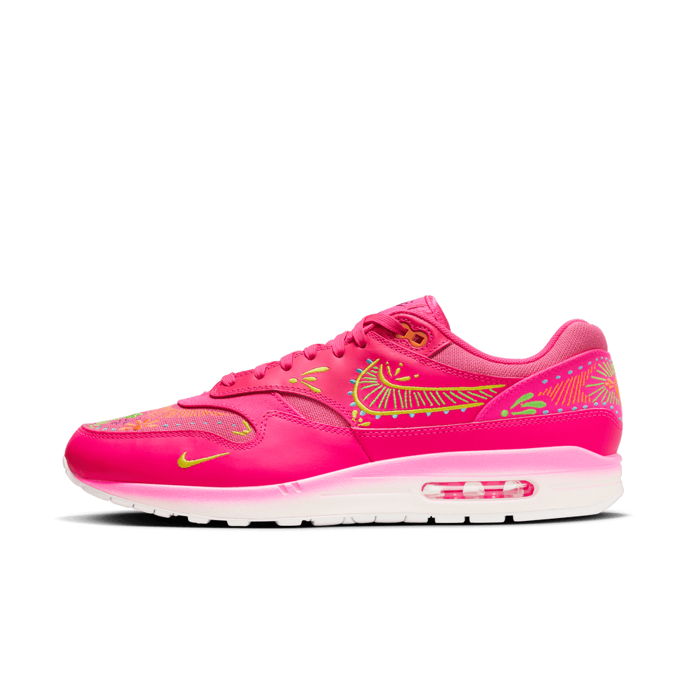 Nike Air Max 1 Premium ( Hyper Pink / Sail / Opti Yellow / Green Strike ) - Nike