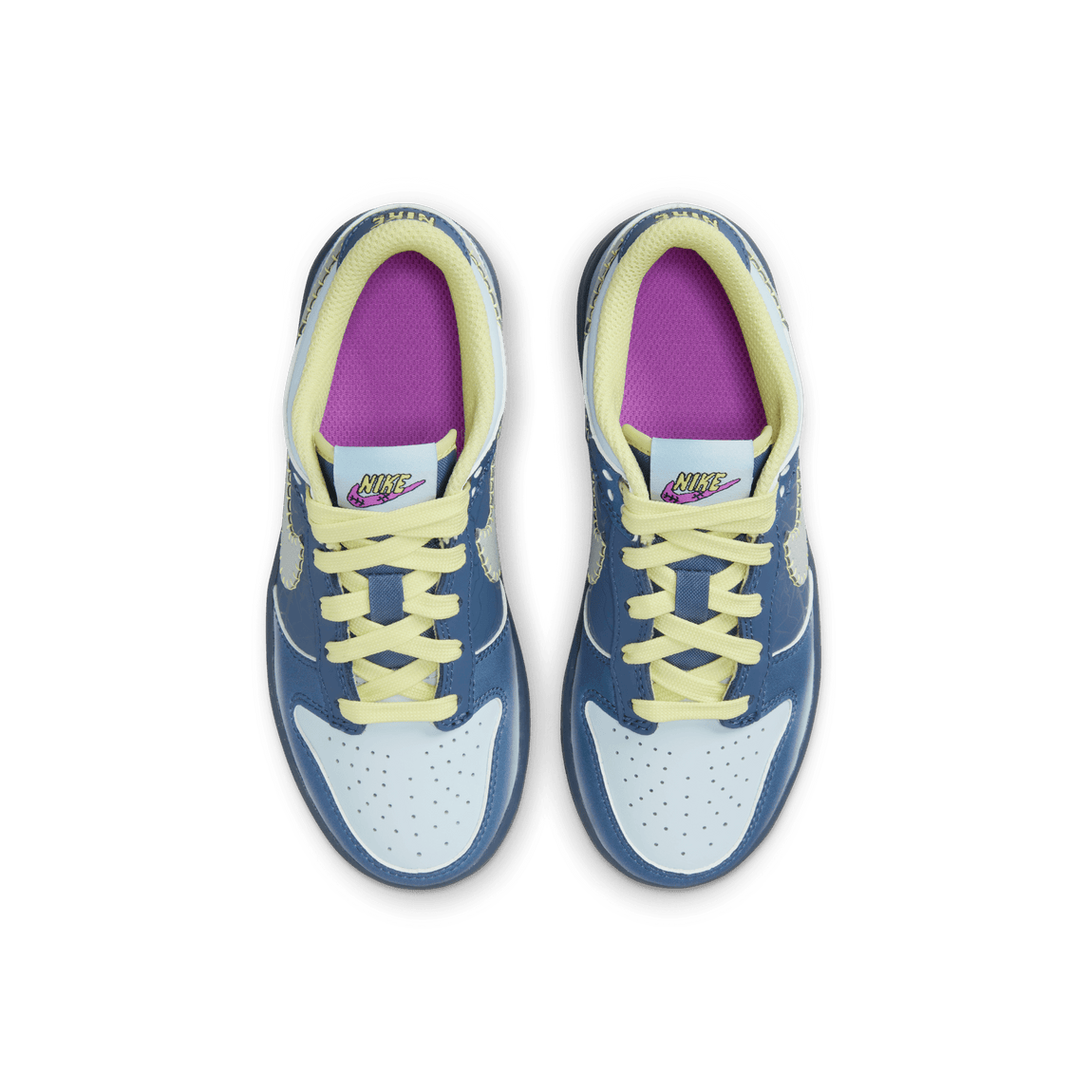 Nike Dunk Low BP PS ( Diffused Blue / Blue Tint / Luminous Green ) - Nike Dunk Low BP PS ( Diffused Blue / Blue Tint / Luminous Green ) - 