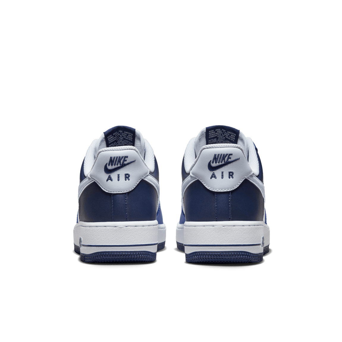 Nike Air Force 1 '07 LV8 (White/Football Grey-Game Royal) - Nike Air Force 1 '07 LV8 (White/Football Grey-Game Royal) - 