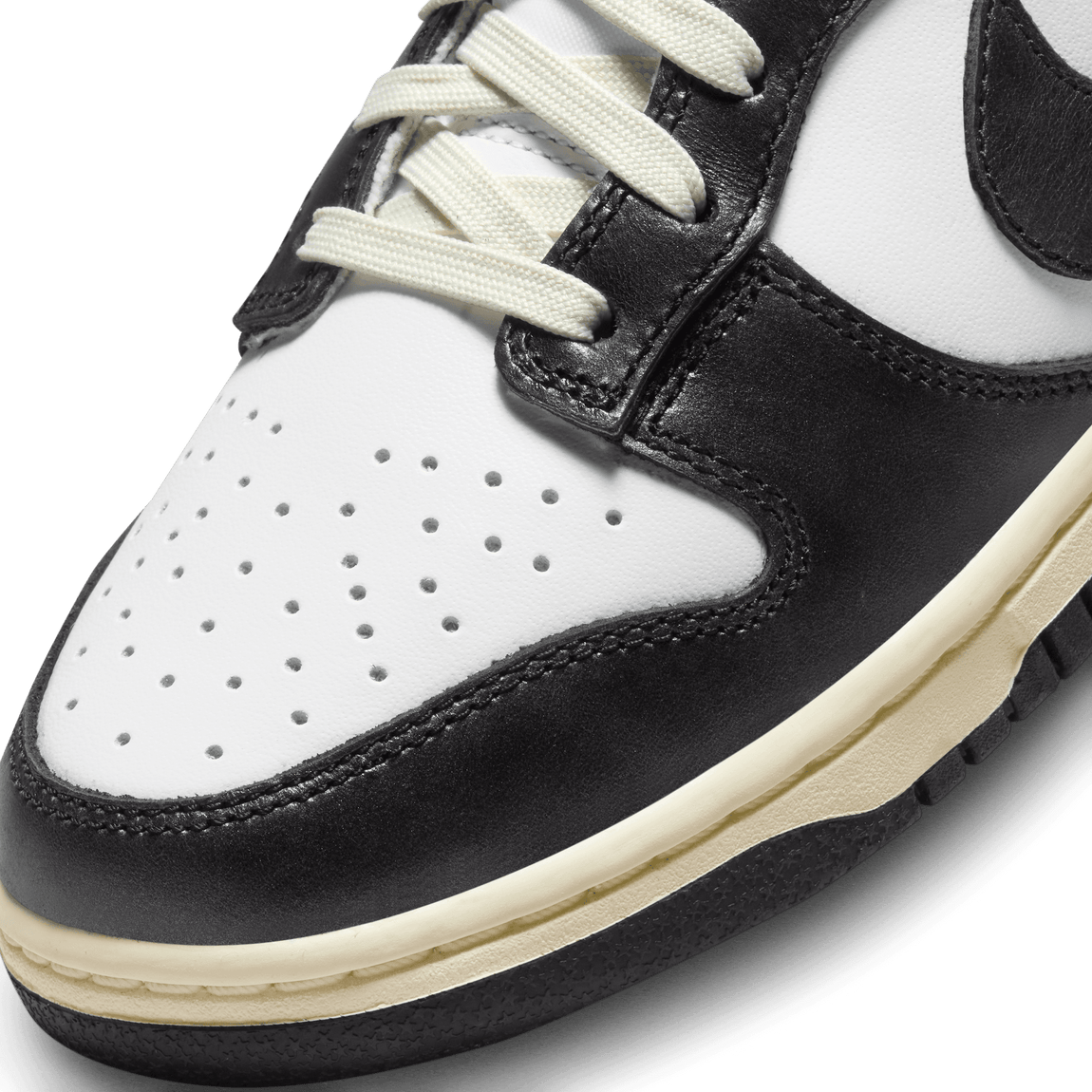 Women's Nike Dunk Low ( White / Black / Coconut Milk ) - Women's Nike Dunk Low ( White / Black / Coconut Milk ) - 