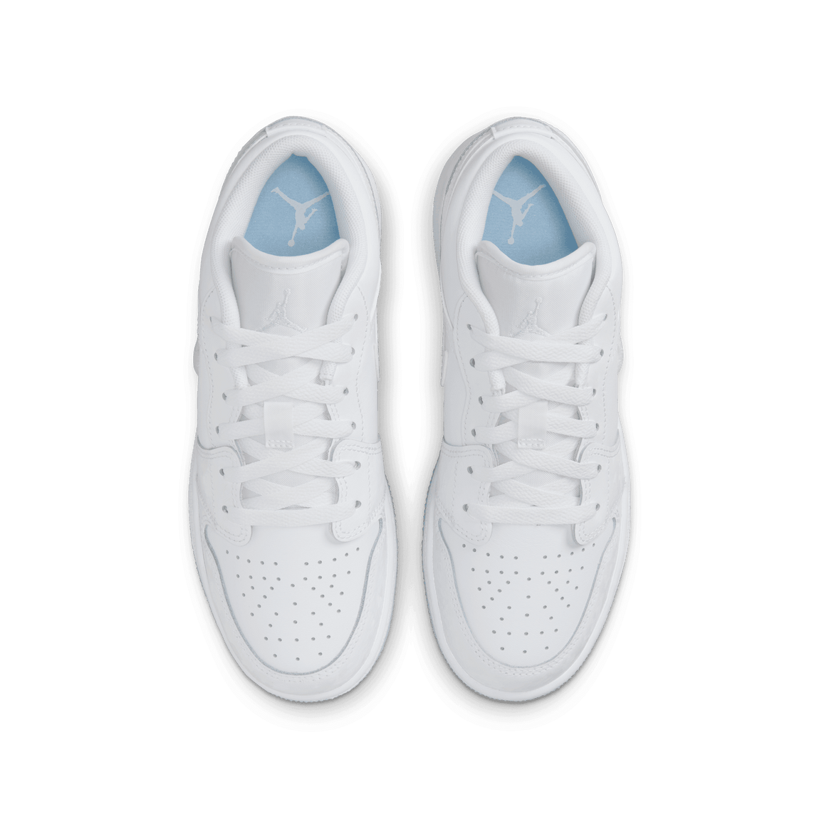 Air Jordan 1 Low SE GS (White/Ice Blue-Summit White) - Air Jordan 1 Low SE GS (White/Ice Blue-Summit White) - 